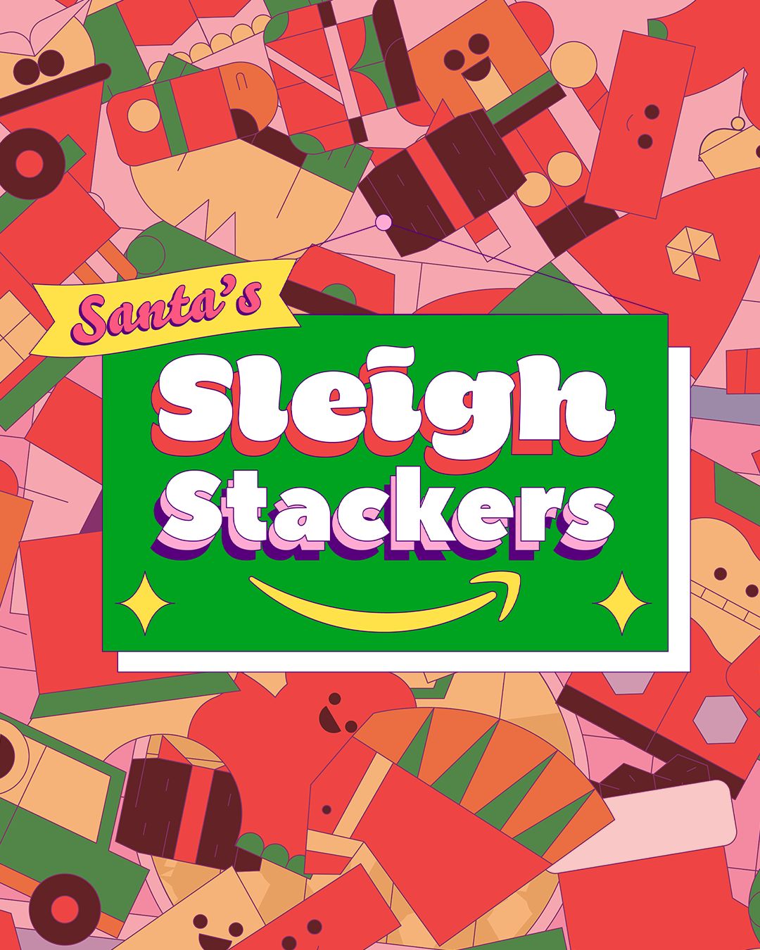 Sleigh Stacker screenshot 1