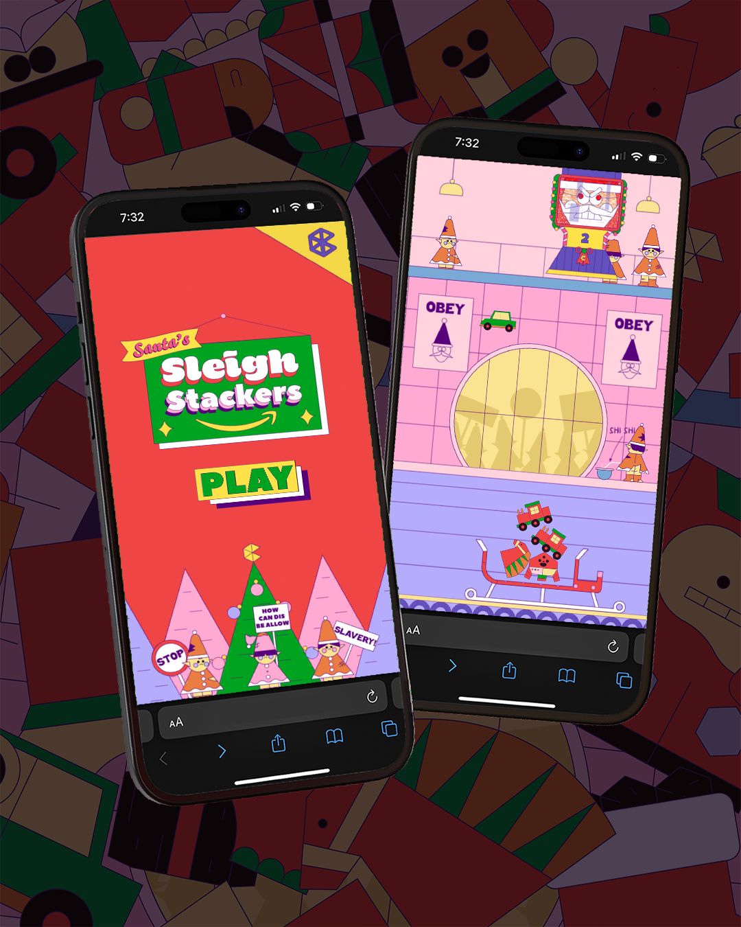Sleigh Stacker screenshot 2