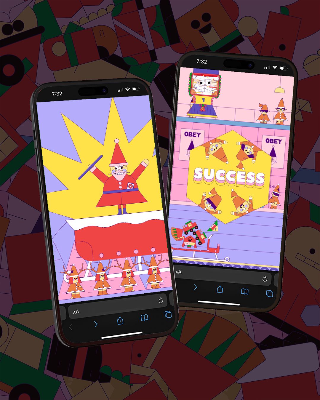 Sleigh Stacker screenshot 3